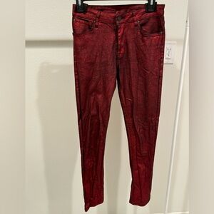 Men’s Red Jeans Size 30